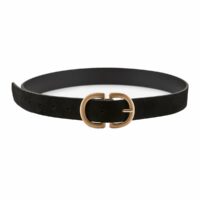 Ceinture en cuir suédé Juva - Pieces