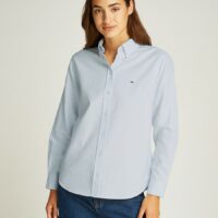 Chemise Oxford à manches longues - Tommy Jeans