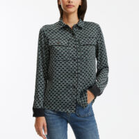 Chemise à imprimé graphique - Freeman T. Porter
