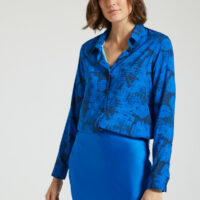 Chemise imprimée manches longues MILLY - Samsøe Samsøe