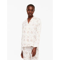 Chemise manches longues homewear en satin Mel - Passionata