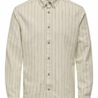 Chemise rayée droite - Only &Amp; Sons