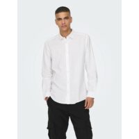 Chemise slim fit coton lin - Only &Amp; Sons