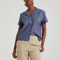Chemisier manches courtes SOUCHIER LEMONS - Maison Labiche