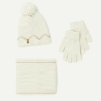 Ensemble bonnet gants et snood - Tape À L'Oeil