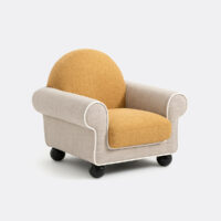 Fauteuil bi-matière Super Club - Mama Shelter