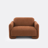 Fauteuil tissu texturé - Balzac Paris