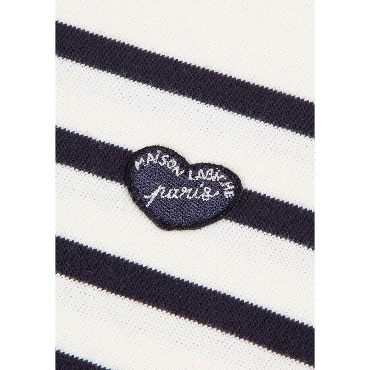 Gilet boutonné à rayures TOLBIAC - Maison Labiche