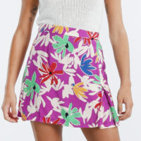 Jupe courte imprimé floral - Lili Sidonio