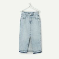 Jupe longue en denim - Tape À L'Oeil