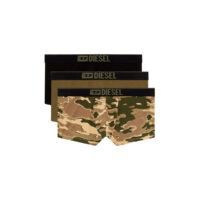 Lot de 3 boxers 2 unis + 1 imprimé camouflage - Diesel