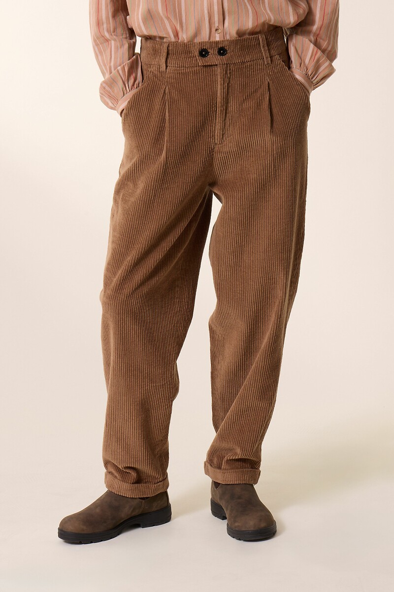Pantalon large en velours cotelé PROM - Leon &Amp;Amp; Harper