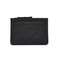 Portefeuille zippé en cuir grainé SOLY - Nat &Amp; Nin