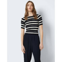 Pull rayé manches courtes - Noisy May