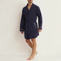 Robe de chambre en molleton ultra doux - Daniel Hechter