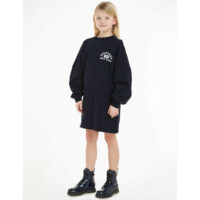 Robe sweat à col rond - Tommy Hilfiger