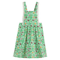 Robe tablier imprimé floral - Frangin Frangine