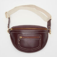 Sac banane cuir SANA CUIR - Petite Mendigote