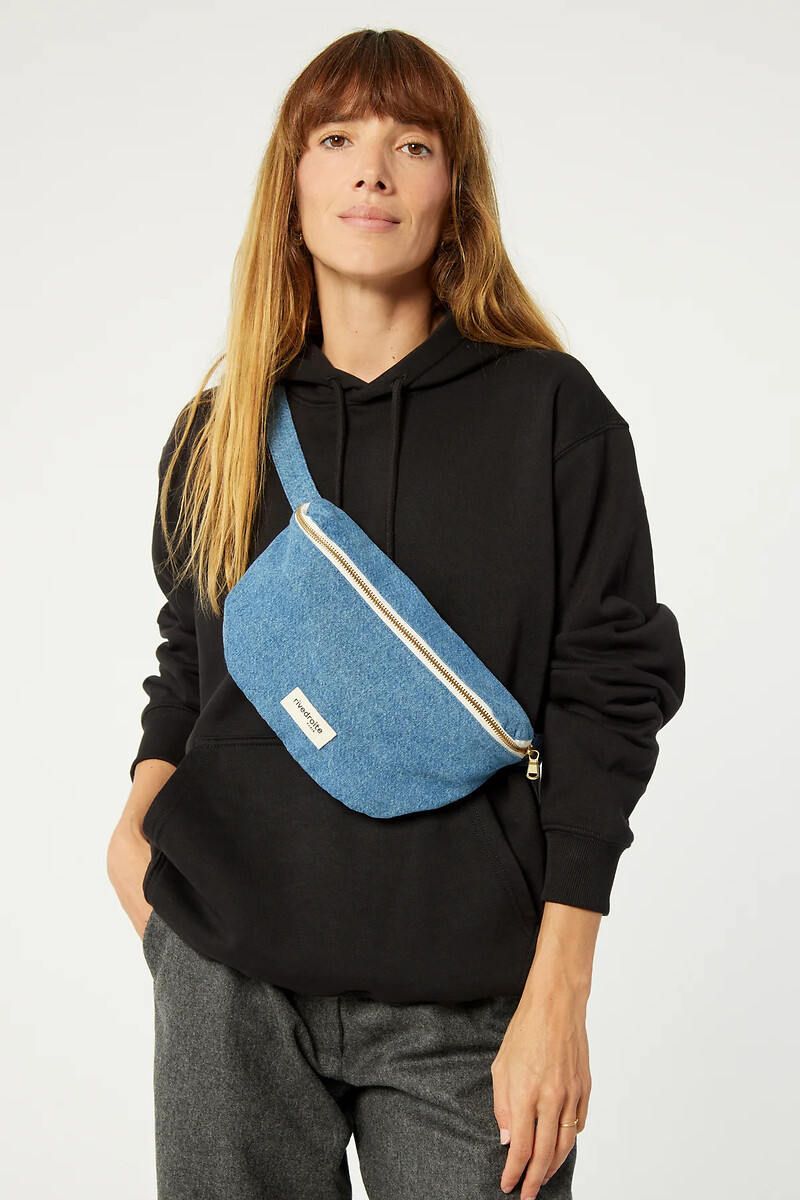 Sac banane zippé CUSTINE - THE WAIST BAG - Rive Droite Paris