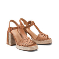 Sandales à talons en cuir Vernia - Castaner