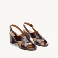 Sandales cuir à talon n°688 - Rivecour