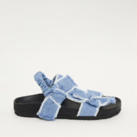 Sandales denim de coton LAURA - Petite Mendigote