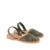 Sandales plates en cuir Avarca Compostelle - Minorquines