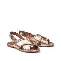 Sandales plates en cuir Rolande - Anthology Paris