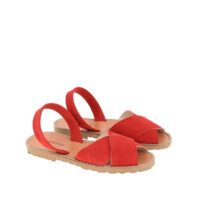 Sandales plates en daim Avarca Cala - Minorquines
