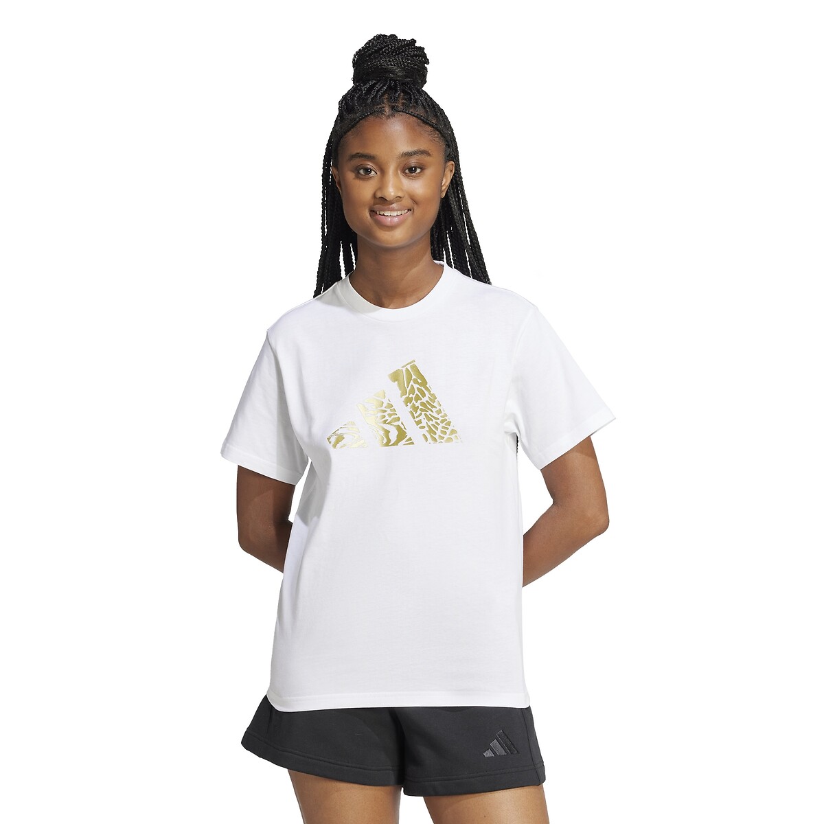 T-shirt gros logo doré - Adidas