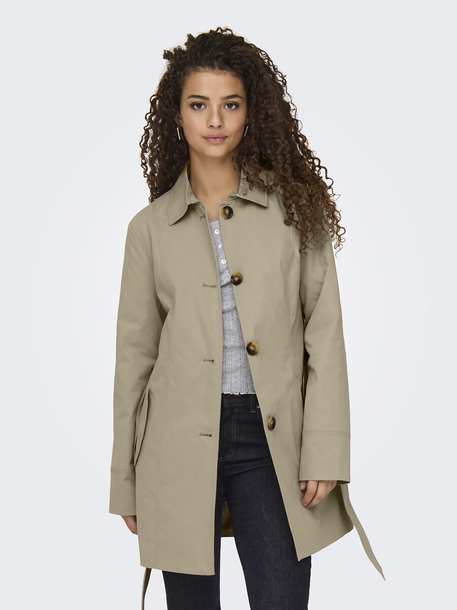 Trench avec ceinture à nouer 2 poches - Jdy
