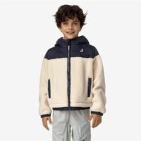 Veste sherpa à capuche Jildaz Orsetto - K-Way