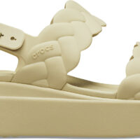 Sandales compensées brooklyn woven upper - Crocs