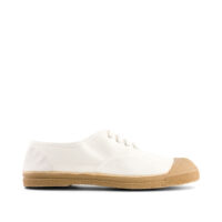 Tennis à lacets en coton - Bensimon