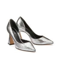 Escarpins slingback en cuir jasmy - Maison Minelli