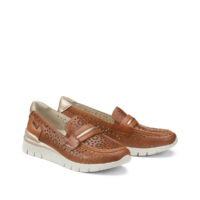 Mocassins compensés en cuir cantabria - Pikolinos