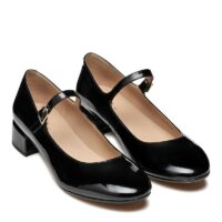 Ballerines babies vernies en cuir floretia - Geox