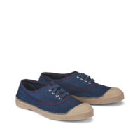 Tennis à lacets denim - Bensimon