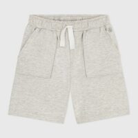 Bermuda short enfant en coton uni-PetitBateau