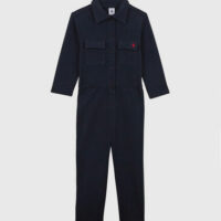 Combinaison en coton imprimée enfant fille-PetitBateau