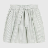 Jupe enfant en coton à rayures-PetitBateau