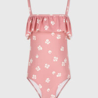 Maillot de bain une pièce enfant fleuri-PetitBateau