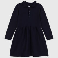 Robe manches longues en tricot enfant fille-PetitBateau