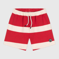 Short enfant en coton à rayures-PetitBateau