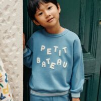 Sweatshirt en molleton enfant fille / garçon-PetitBateau