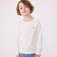 Tee-shirt manches longues en côte enfant fille / garçon-PetitBateau