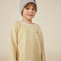 Tee-shirt manches longues en tubique enfant garçon-PetitBateau