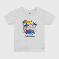Teeshirt enfant en coton manches courtes imprimé-PetitBateau