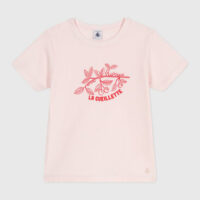 Teeshirt enfant en coton manches courtes imprimé-PetitBateau