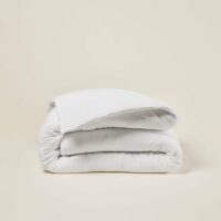 Housse De Couette Lou Blanc coton  - BLANC-Madura